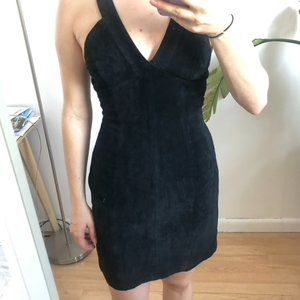 Michael Hoban North Beach Suede Sheath Dress